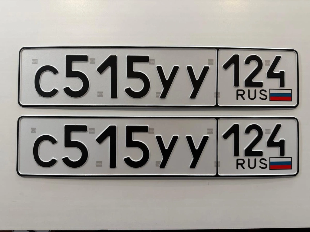 гос номер С 515 УУ 124 55000 рублей, Красноярск
