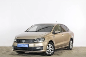 Седан Volkswagen Polo 2016 года, 1219000 рублей, Тюмень