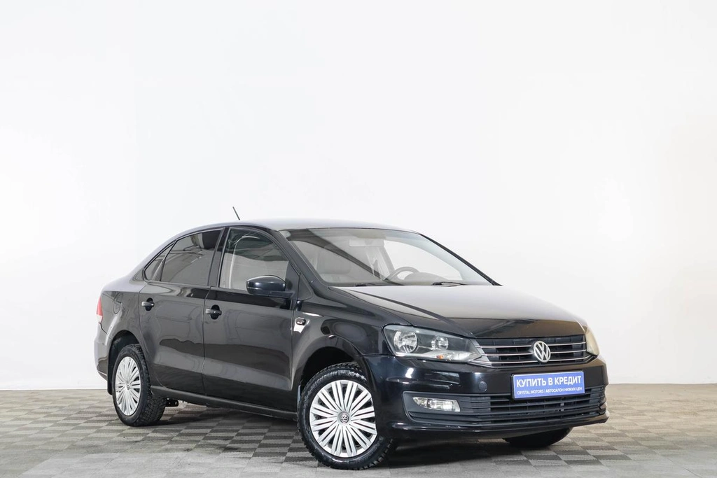 Седан Volkswagen Polo 2016 года, 839000 рублей, Тюмень