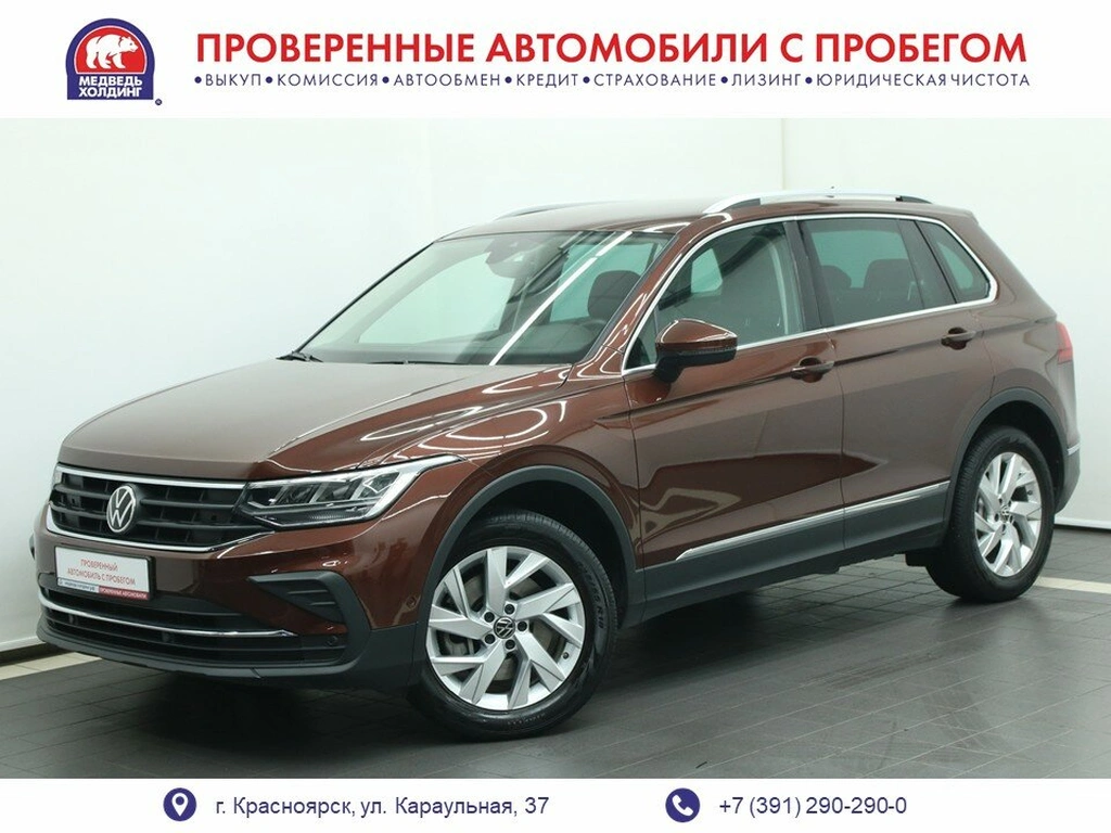 Внедорожник Volkswagen Tiguan 2021 года, 2999000 рублей, Красноярск
