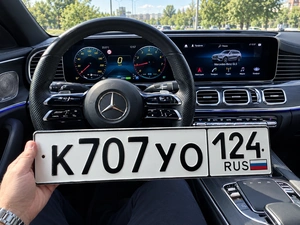 К 707 УО 124 80000 рублей, Красноярск