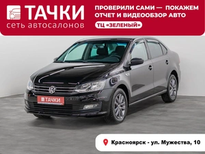 Седан Volkswagen Polo 2020 года, 1100000 рублей, Красноярск