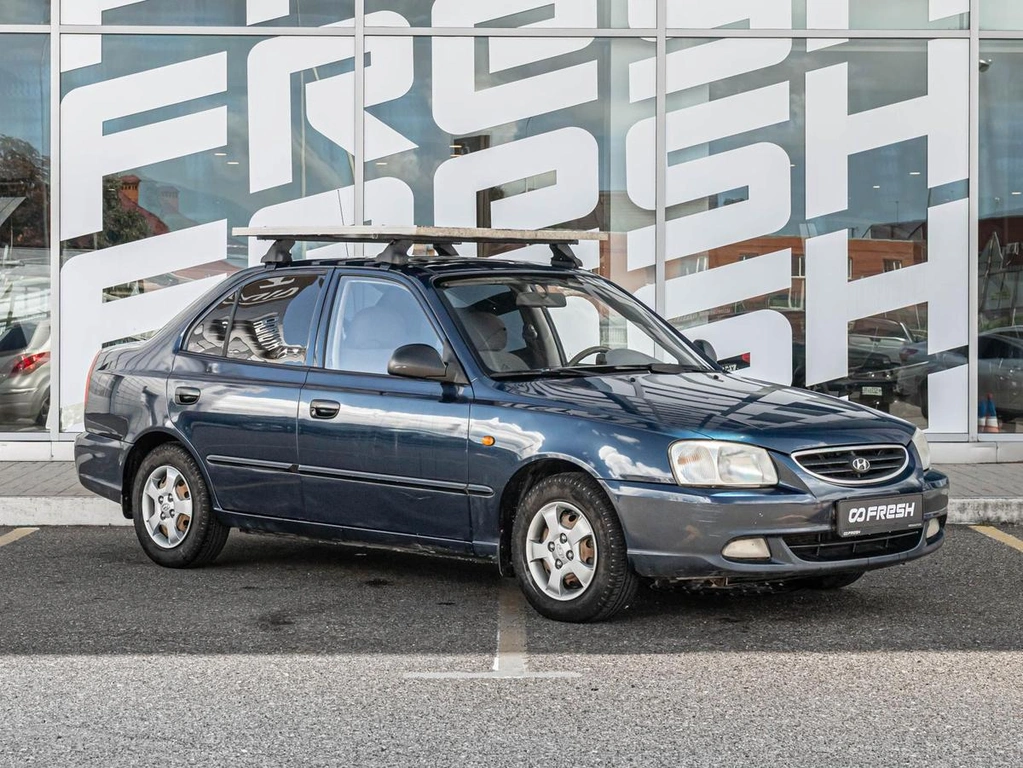 Седан Hyundai Accent 2008 года, 375000 рублей, Краснодар