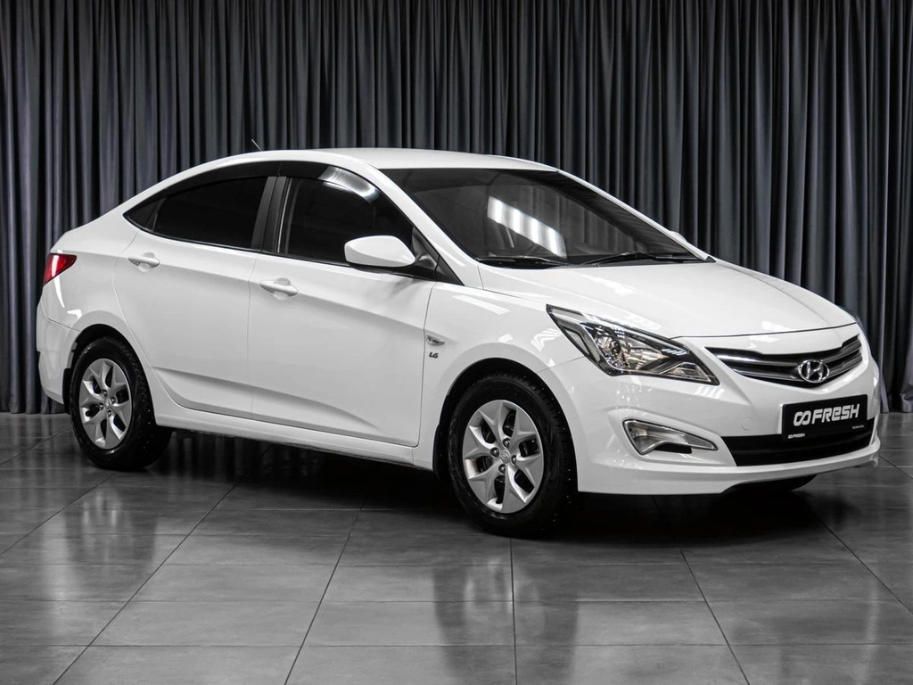 Седан Hyundai Solaris 2016 года, 849000 рублей, Тюмень