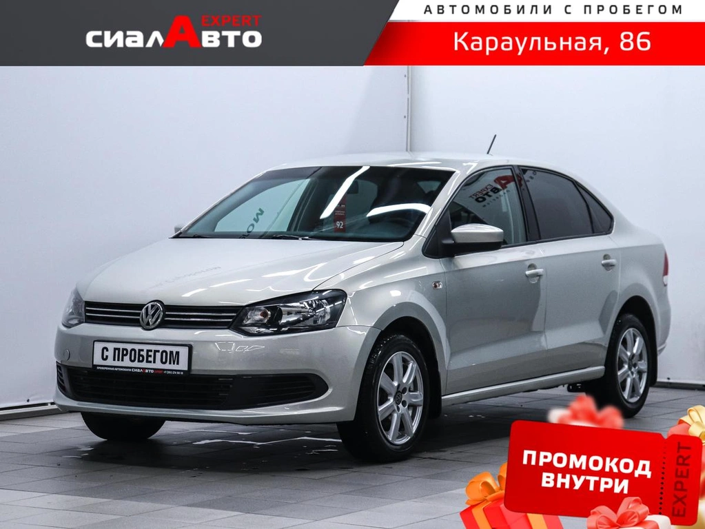 Седан Volkswagen Polo 2014 года, 879000 рублей, Красноярск