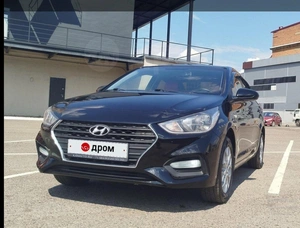 Седан Hyundai Solaris 2017 года, 1000000 рублей, Красноярск