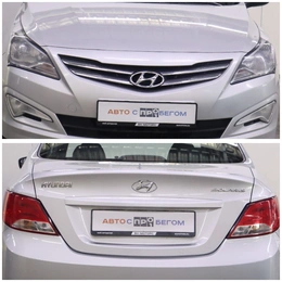 Седан Hyundai Solaris 2015 года, 1080000 рублей, Брянск