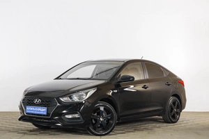 Седан Hyundai Solaris 2018 года, 1229000 рублей, Тюмень