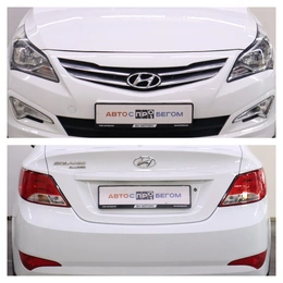 Седан Hyundai Solaris 2016 года, 985000 рублей, Брянск