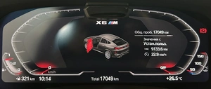 Внедорожник BMW X6 M 2022 года, 14855000 рублей, Новосибирск