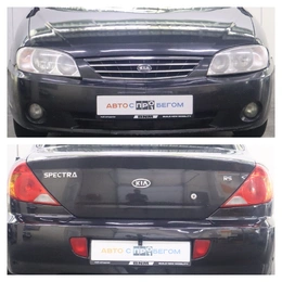 Седан Kia Spectra 2008 года, 430000 рублей, Брянск