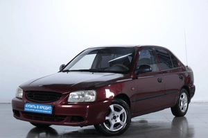 Седан Hyundai Accent 2008 года, 389000 рублей, Челябинск