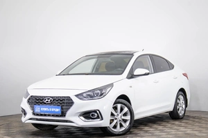 Седан Hyundai Solaris 2017 года, 989000 рублей, Пермь