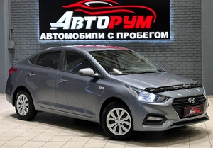 Седан Hyundai Solaris 2017 года, 1280000 рублей, Красноярск