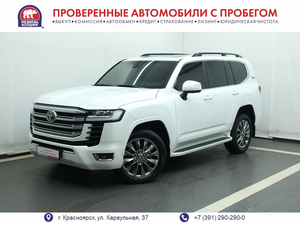 Внедорожник Toyota Land Cruiser 2021 года, 10890000 рублей, Красноярск