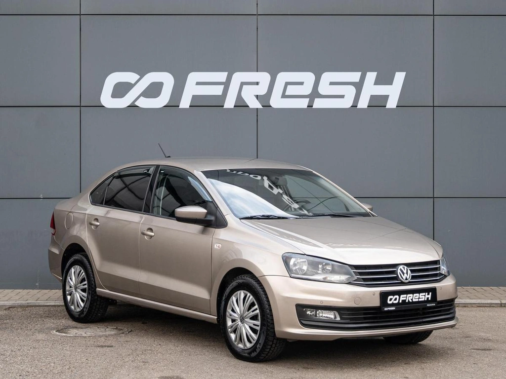 Седан Volkswagen Polo 2017 года, 1195000 рублей, Краснодар