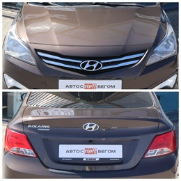Седан Hyundai Solaris 2016 года, 1300000 рублей, Мирное