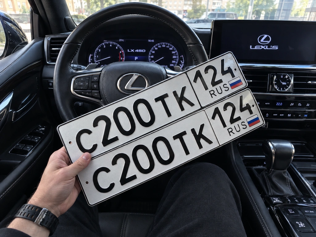 Продам госномер 200 100000 рублей, Красноярск