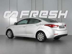 Седан Hyundai Elantra 2015 года, 1180000 рублей, Красный Пахарь