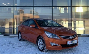 Седан Hyundai Solaris 2016 года, 1100000 рублей, Красноярск