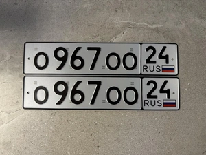 Продам гос.номер О 967 ОО 24 350000 рублей, Красноярск
