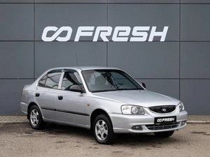 Седан Hyundai Accent 2007 года, 450000 рублей, Краснодар