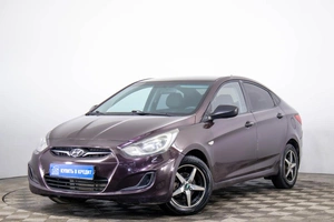Седан Hyundai Solaris 2014 года, 609000 рублей, Пермь