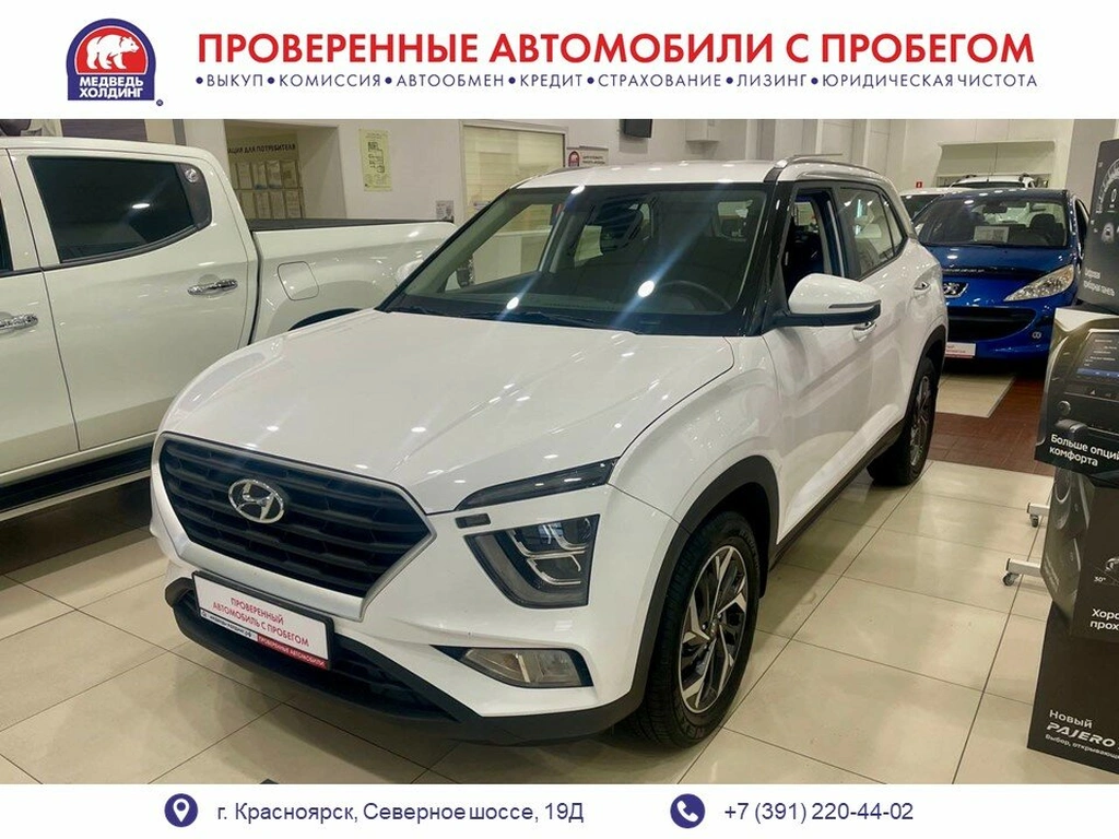 Внедорожник Hyundai Creta 2021 года, 2500000 рублей, Красноярск