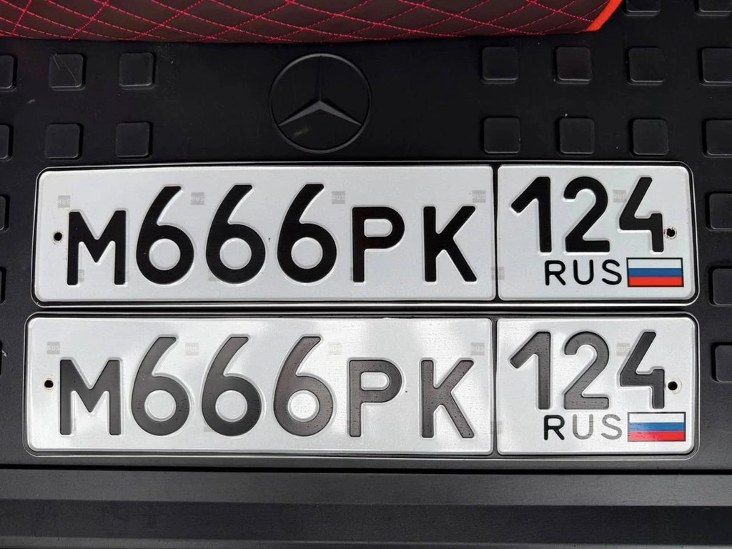 Продам гос.номер М 666 РК 124 250000 рублей, Красноярск