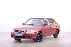 Седан Hyundai Accent 2006 года, 349000 рублей, Омск
