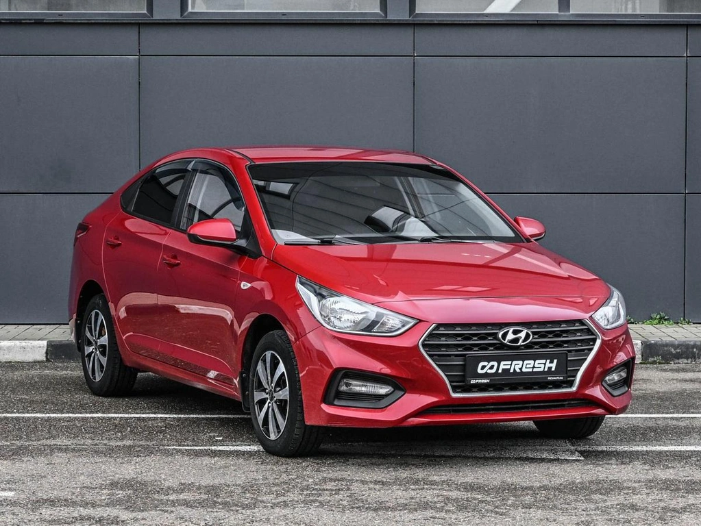 Седан Hyundai Solaris 2017 года, 1449000 рублей, Кирилловка