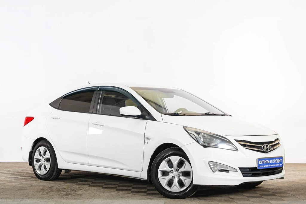 Седан Hyundai Solaris 2016 года, 1329000 рублей, Тюмень