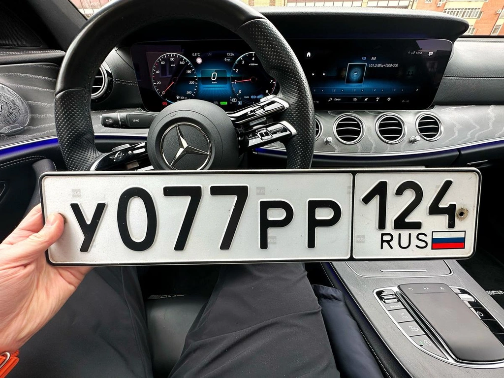 У 077 РР 124 120000 рублей, Красноярск