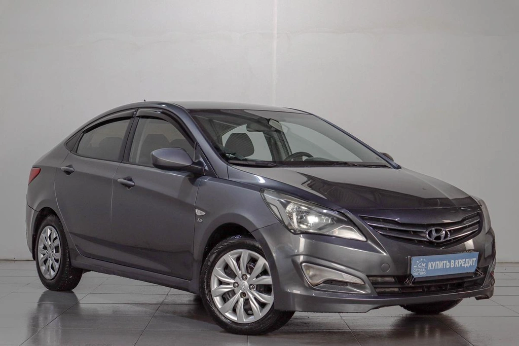 Седан Hyundai Solaris 2015 года, 919000 рублей, Челябинск