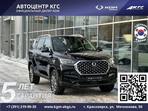Внедорожник KGM Rexton 2024 года, 5495000 рублей, Красноярск