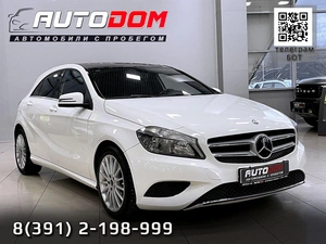 Хетчбэк Mercedes-benz A-класс 2013 года, 1187000 рублей, Солонцы
