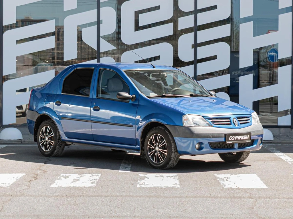 Седан Renault Logan 2007 года, 535000 рублей, Краснодар