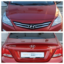 Седан Hyundai Solaris 2015 года, 1090000 рублей, Железногорск