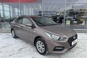 Седан Hyundai Solaris 2018 года, 1152000 рублей, Солонцы
