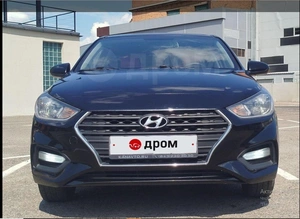 Седан Hyundai Solaris 2017 года, 1000000 рублей, Красноярск