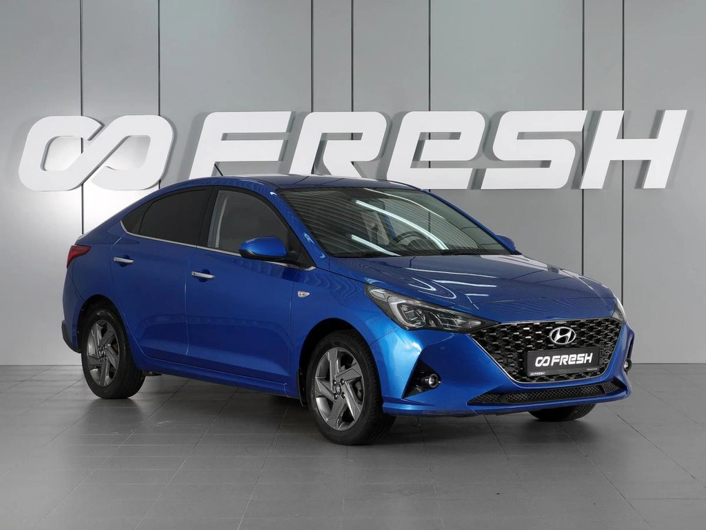 Седан Hyundai Solaris 2021 года, 1819000 рублей, Красный Пахарь
