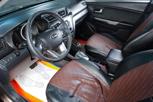 Седан Kia Rio 2014 года, 619000 рублей, Тюмень