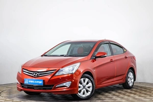 Седан Hyundai Solaris 2016 года, 1339000 рублей, Пермь