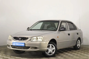 Седан Hyundai Accent 2007 года, 389000 рублей, Пермь