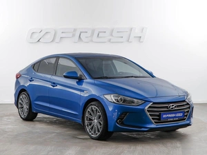 Седан Hyundai Elantra 2018 года, 1499077 рублей, Москва