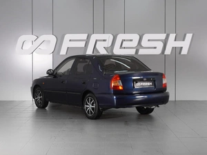 Седан Hyundai Accent 2008 года, 570000 рублей, Красный Пахарь