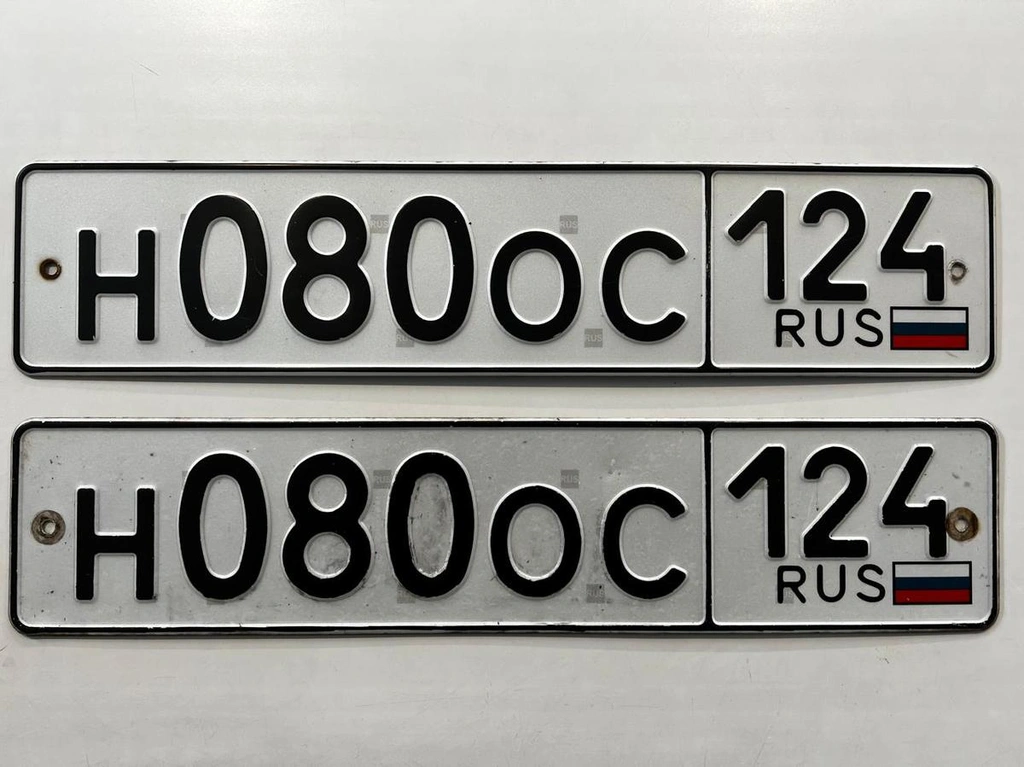 гос номер Н 080 ОС 124 115000 рублей, Красноярск