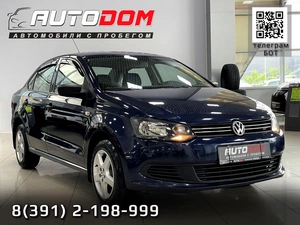 Седан Volkswagen Polo 2012 года, 617000 рублей, Солонцы