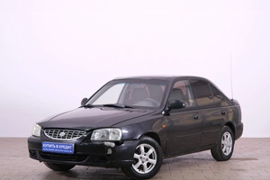 Седан Hyundai Accent 2008 года, 369000 рублей, Омск