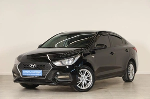 Седан Hyundai Solaris 2019 года, 1039000 рублей, Новосибирск